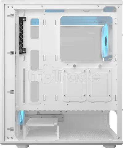 Photo de Boitier Moyen Tour ATX Cougar AirFace Pure Pro RGB avec panneaux vitrés (Blanc)