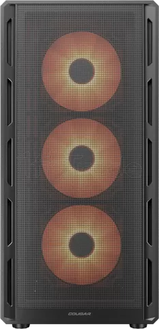 Photo de Boitier Moyen Tour ATX Cougar AirFace Pure Pro RGB avec panneaux vitrés (Noir)