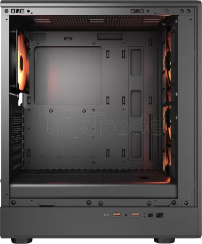 Photo de Boitier Moyen Tour ATX Cougar AirFace Pure Pro RGB avec panneaux vitrés (Noir)