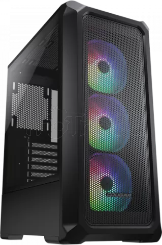 Photo de Boitier Moyen Tour ATX Cougar Archon 2 Mesh RGB avec panneau vitré (Noir)