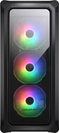 Photo de Boitier Moyen Tour ATX Cougar Archon 2 RGB avec panneaux vitrés (Noir)