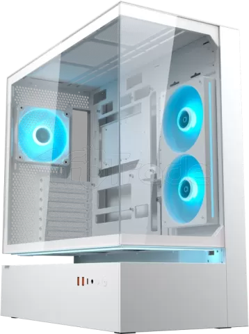 Photo de Boitier Moyen Tour ATX Cougar CFV 235 ARGB avec panneaux vitrés (Blanc)
