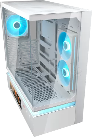 Photo de Boitier Moyen Tour ATX Cougar CFV235 Vision  RGB avec panneaux vitrés (Blanc)