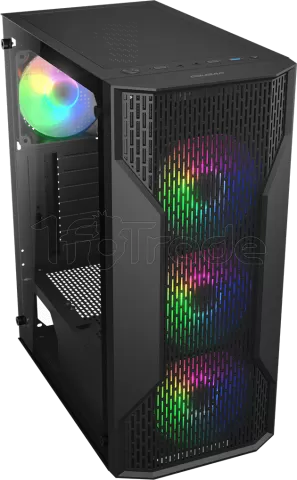 Photo de Boitier Moyen Tour ATX Cougar MX110 RGB avec panneau vitré (Noir)