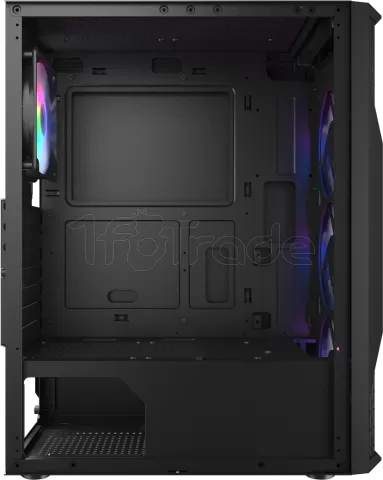 Photo de Boitier Moyen Tour ATX Cougar MX110 RGB avec panneau vitré (Noir)