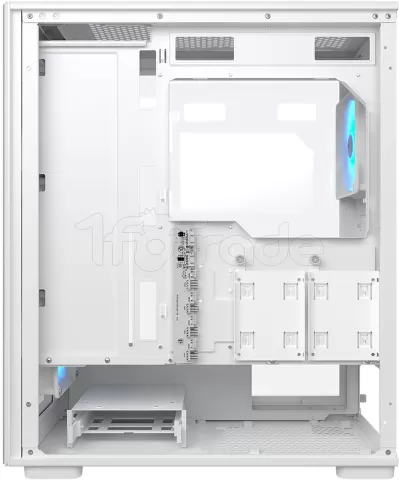 Photo de Boitier Moyen Tour ATX Cougar MX220 RGB avec panneau vitré (Blanc)