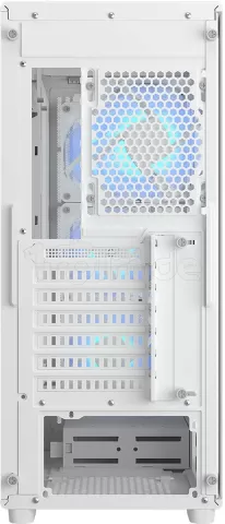 Photo de Boitier Moyen Tour ATX Cougar MX220 RGB avec panneau vitré (Blanc)