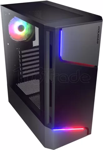 Photo de Boitier Moyen Tour ATX Cougar MX360 RGB avec panneau vitré (Noir)