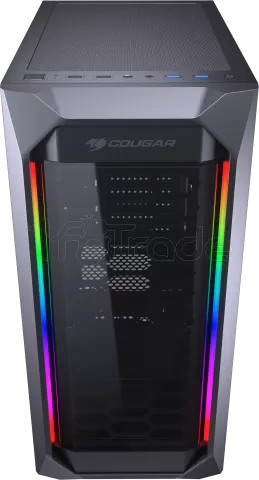 Photo de Boitier Moyen Tour ATX Cougar MX410 RGB avec panneaux vitrés (Noir)