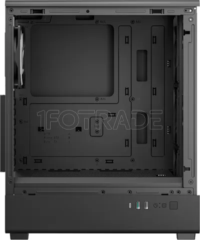 Photo de Boitier Moyen Tour ATX DeepCool CC550 4F RGB avec panneau vitré (Noir)