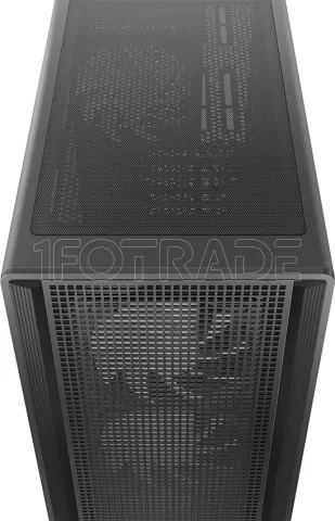 Photo de Boitier Moyen Tour ATX DeepCool CC550 4F RGB avec panneau vitré (Noir)