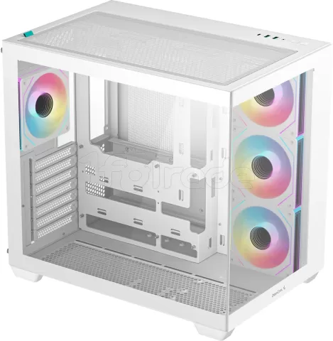 Photo de Boitier Moyen Tour ATX DeepCool CG530 4F avec panneaux vitrés (Blanc)