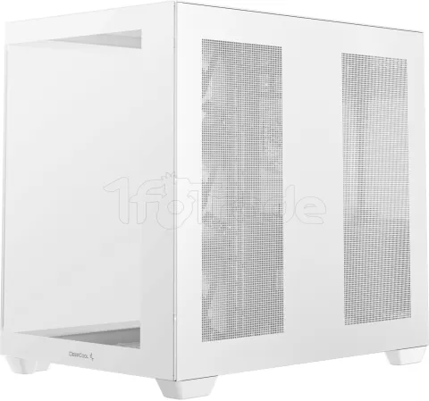Photo de Boitier Moyen Tour ATX DeepCool CG530 4F avec panneaux vitrés (Blanc)