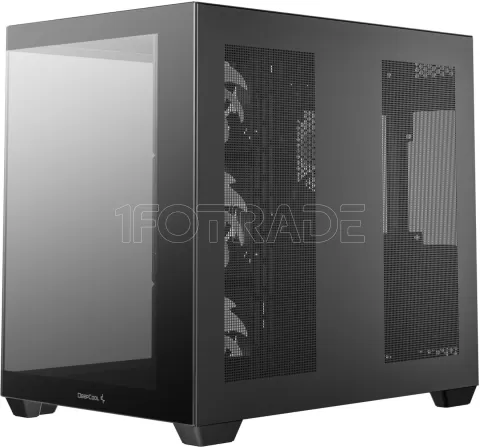 Photo de Boitier Moyen Tour ATX DeepCool CG530 7F RGB avec panneaux vitrés (Noir)