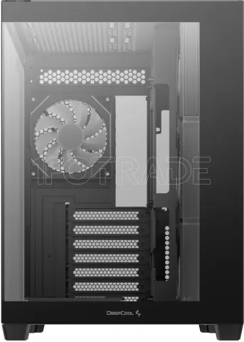 Photo de Boitier Moyen Tour ATX DeepCool CG530 7F RGB avec panneaux vitrés (Noir)