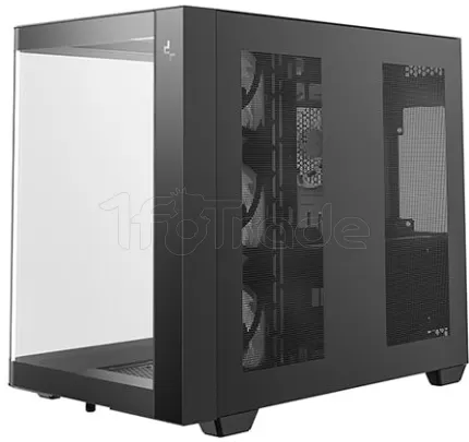Photo de Boitier Moyen Tour ATX DeepCool CG530U 4F aRGB avec panneaux vitrés (Noir)