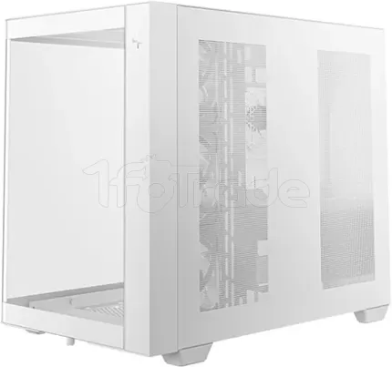 Photo de Boitier Moyen Tour ATX DeepCool CG530U 4F RGB avec panneaux vitrés (Blanc)