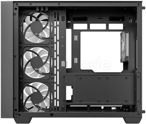 Photo de Boitier Moyen Tour ATX DeepCool CG530U 4F RGB avec panneaux vitrés (Noir)