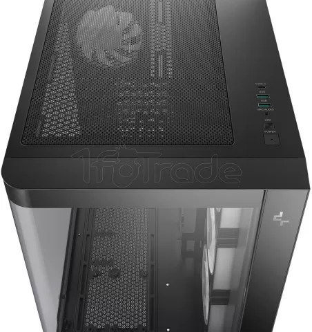 Photo de Boitier Moyen Tour ATX DeepCool CG530U 4F RGB avec panneaux vitrés (Noir)