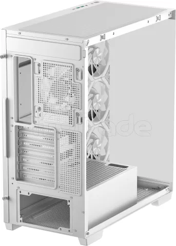 Photo de Boitier Moyen Tour ATX DeepCool CG580 4F RGB avec panneaux vitrés (Blanc)