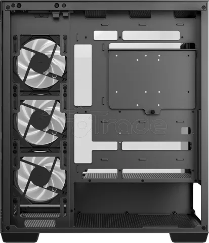Photo de Boitier Moyen Tour ATX DeepCool CG580 4F RGB avec panneaux vitrés (Noir)