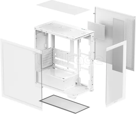 Photo de Boitier Moyen Tour ATX DeepCool CG580 avec panneaux vitrés (Blanc)