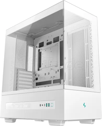 Photo de Boitier Moyen Tour ATX DeepCool CH690 Digital avec panneaux vitrés (Blanc)