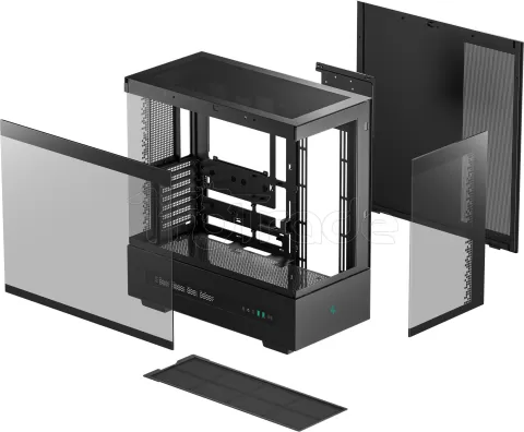 Photo de Boitier Moyen Tour ATX DeepCool CH690 Digital avec panneaux vitrés (Noir)