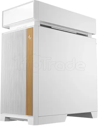 Photo de Boitier Moyen Tour ATX DeepCool CL660 RGB avec panneau vitré (Blanc)