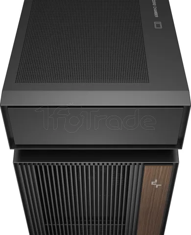 Photo de Boitier Moyen Tour ATX DeepCool CL660 RGB avec panneau vitré (Noir)