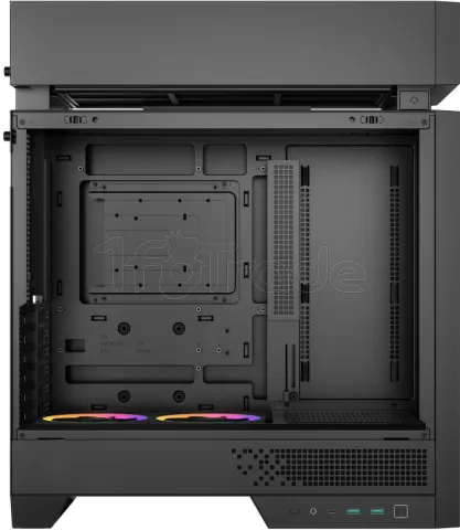 Photo de Boitier Moyen Tour ATX DeepCool CL660 RGB avec panneau vitré (Noir)