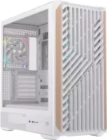 Photo de Boitier Moyen Tour ATX Einarex P800 RGB avec panneau vitré (Blanc)