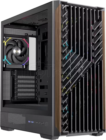 Photo de Boitier Moyen Tour ATX Einarex P800 RGB avec panneau vitré (Noir)