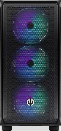 Photo de Boitier Moyen Tour ATX Endorfy Arx 500 RGB avec panneau vitré (Noir)