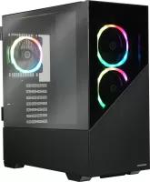 Photo de Boitier Moyen Tour ATX Enermax Enermaxk8 RGB avec panneau vitré (Noir)