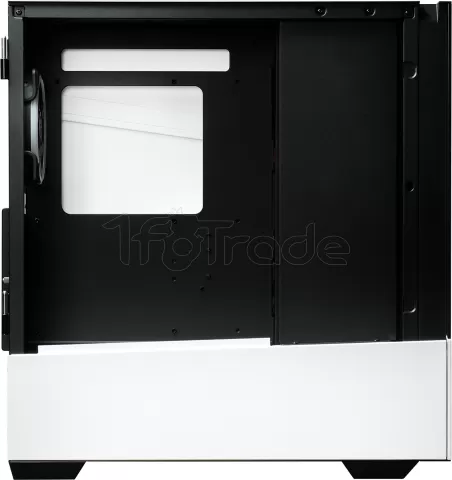 Photo de Boitier Moyen Tour ATX Enermax Enermaxk8 RGB avec panneau vitré (Noir/Blanc)