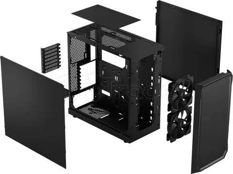 Photo de Boitier Moyen Tour ATX Fractal Design Focus 2 (Noir)