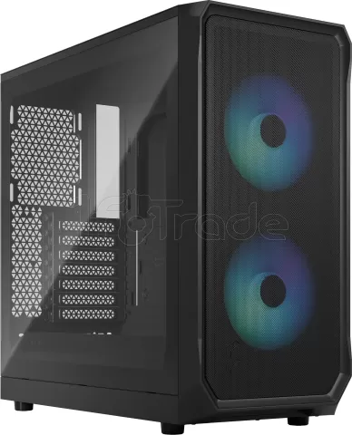 Photo de Boitier Moyen Tour ATX Fractal Design Focus 2 RGB avec panneau vitré (Noir)