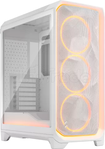 Photo de Boitier Moyen Tour ATX Fractal Design Meshify 3 Ambience Pro RGB avec panneau vitré (Blanc)