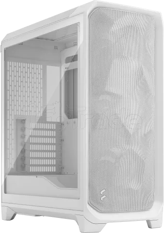 Photo de Boitier Moyen Tour ATX Fractal Design Meshify 3 avec panneau vitré (Blanc)
