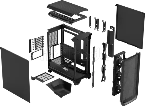 Photo de Boitier Moyen Tour ATX Fractal Design Meshify 3 (Noir)