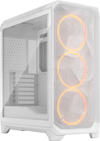 Photo de Boitier Moyen Tour ATX Fractal Design Meshify 3 RGB avec panneau vitré (Blanc)