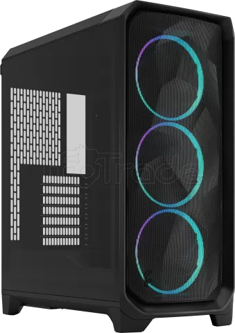 Photo de Boitier Moyen Tour ATX Fractal Design Meshify 3 RGB avec panneau vitré (Noir)