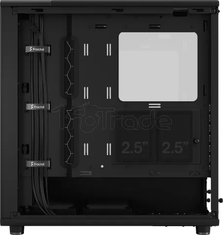 Photo de Boitier Moyen Tour ATX Fractal Design North Momentum avec panneau vitré (Noir)