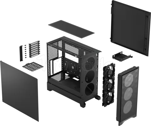 Photo de Boitier Moyen Tour ATX Fractal Design Pop 2 Air (Noir)