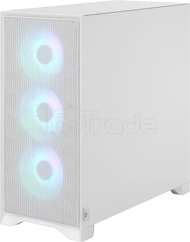 Photo de Boitier Moyen Tour ATX Fractal Design Pop 2 Air RGB avec panneau vitré (Blanc)