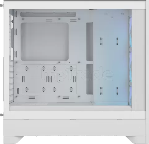 Photo de Boitier Moyen Tour ATX Fractal Design Pop 2 Air RGB avec panneau vitré (Blanc)