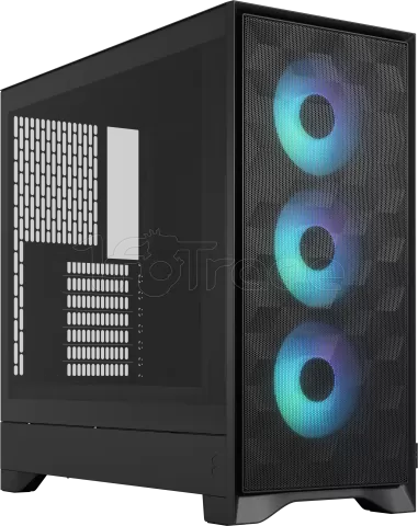 Photo de Boitier Moyen Tour ATX Fractal Design Pop 2 Air RGB avec panneau vitré (Noir)