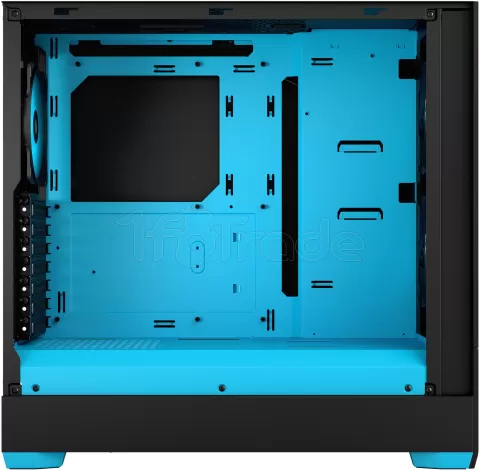 Photo de Boitier Moyen Tour ATX Fractal Design Pop Air RGB avec panneau vitré (Bleu)