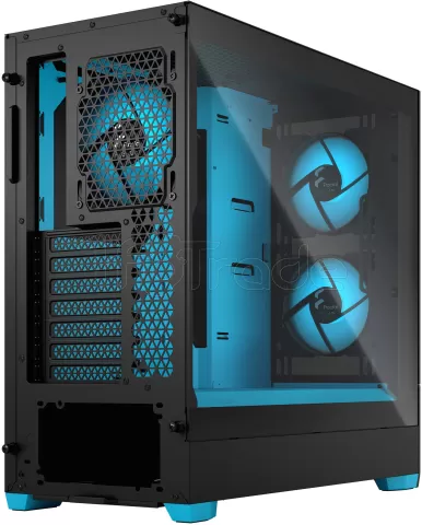 Photo de Boitier Moyen Tour ATX Fractal Design Pop Air RGB avec panneau vitré (Bleu)